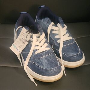 Denim Blue Kids Sneakers
